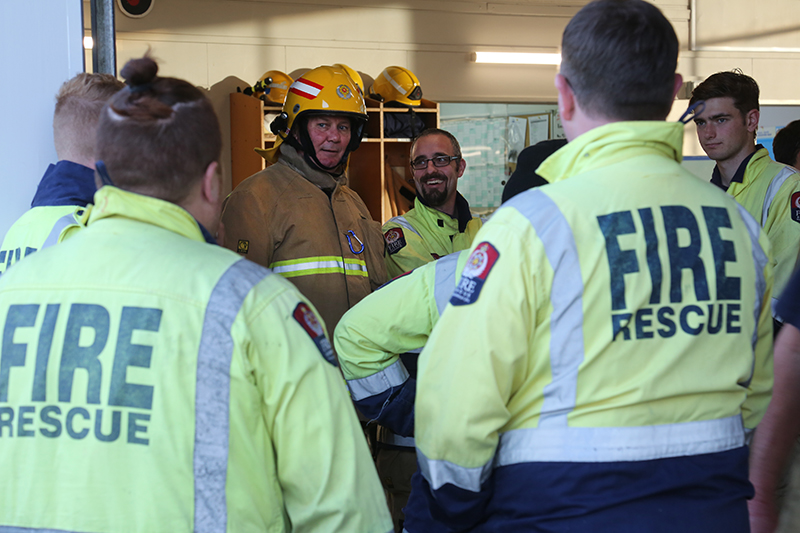 Volunteer Fire Brigade : Edgecumbe : New Zealand : Business News Photos : Richard Moore : Photographer